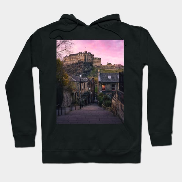 Edinburgh Castle Hoodie by TMcG72